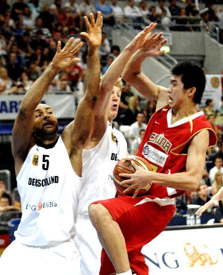 中国队vs德国队篮球2008年的相关图片